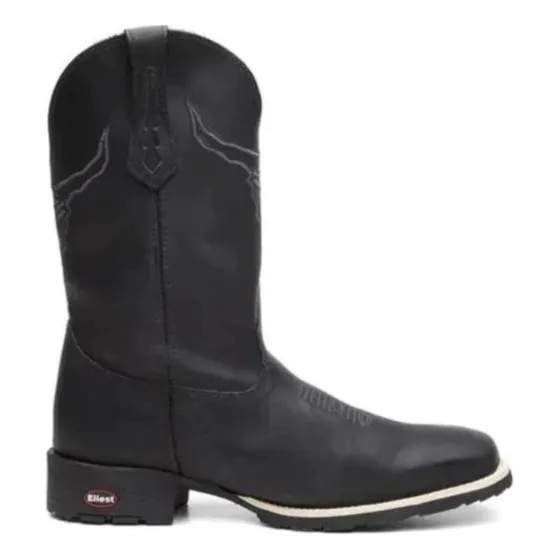 Bota Texana Masculina Angry Bull - Estilo E Conforto Ellest