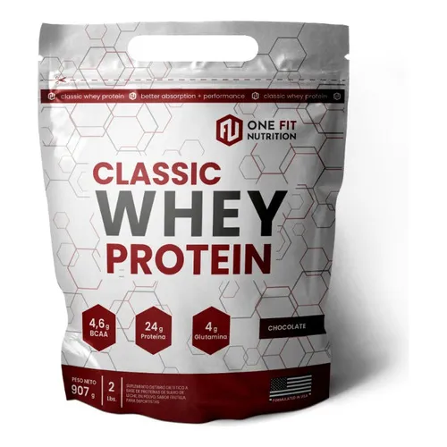 Whey Classic Protein One Fit Sabor Chocolate
