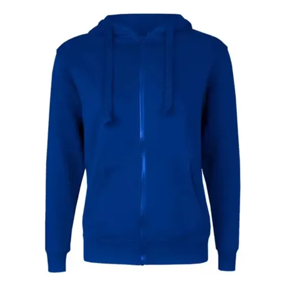 Poleron Canguro Con Capucha Y Cierre Unisex (varios Colores)