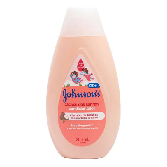 Condicionador De Cabelos Cachos Dos Sonhos 200ml Johnson's