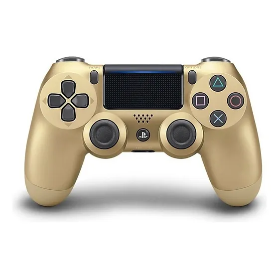 Joystick Sony Ps4 Modelo V2 Dualshock Playstation Black Color Dorado