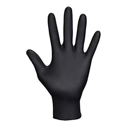 Guantes Guante Nitrilo Negros Alta Resistencia Grande 5pares Guantes Guante Nitrilo Negros Alta Resistencia Grande 5pares