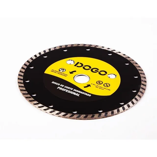 Disco Diamantado Turbo 180mm 7 Pulgadas Hormigón Piedras