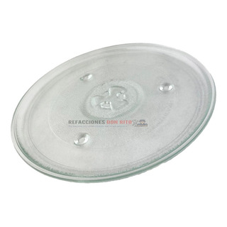 Plato D/cristal Para Microondas 27 Cm Diametro Plato D/cristal Para Microondas 27 Cm Diametro