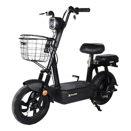 Bicicleta Scooter Elétrica Xplore 48v/ 12ah 500w Sem Cnh Preto