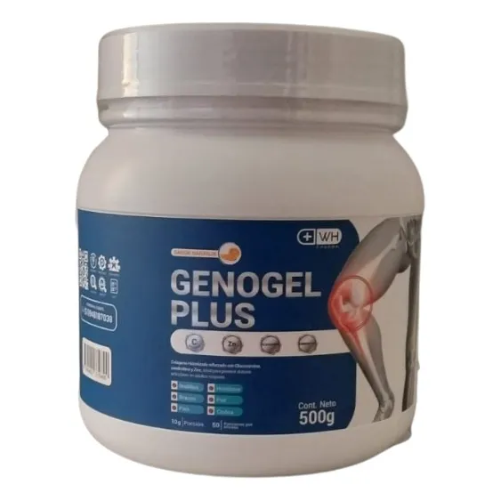 1/2 Kg Colágeno Hidrolizado + Glucosamina + Condroitina + Zn