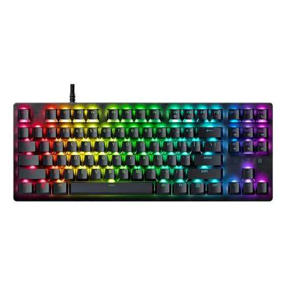 Teclado Mecanico Razer Huntsman V3 X Tenkeyless Rgb Purple Teclado Negro Idioma Español