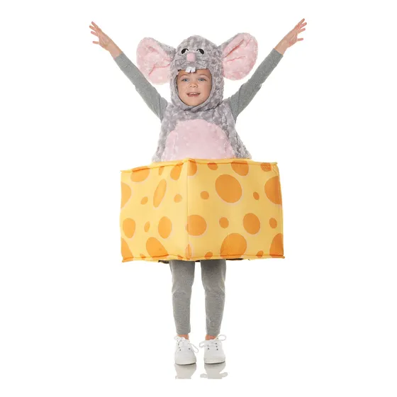Underwraps Disfraz De Ratón Con Barriga De Peluche Para Niño