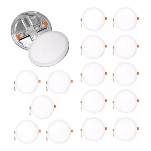 Lampara Led 18w Ajustable Bote Plafón Tianlai S09w18ib 15pzs