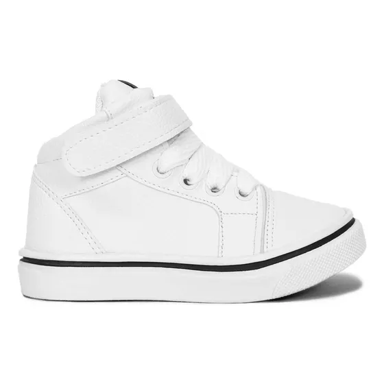 Zapatillas Botitas Para Bebes Blanca, Talles Del 17 Al 26