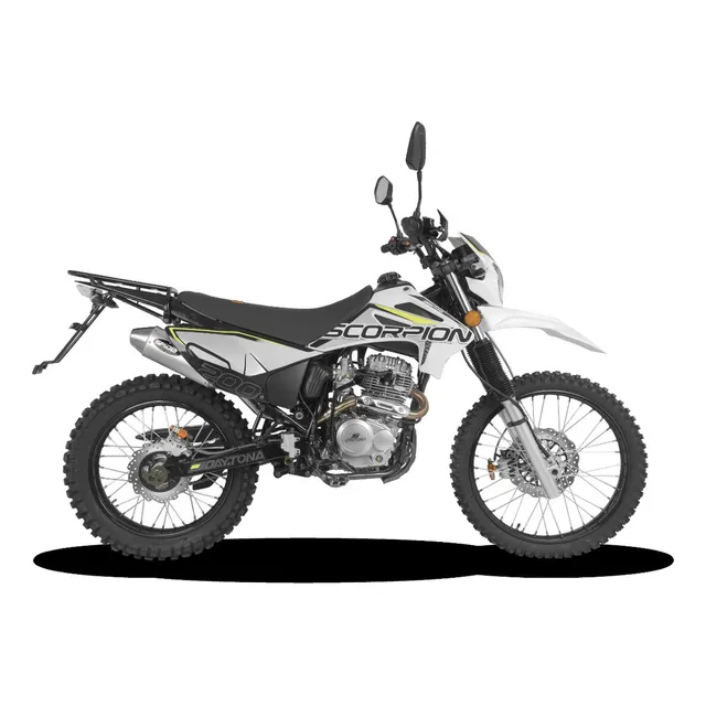 Moto Daytona Dy200 Scorpion B/n Asm-moto43b/n (matriculada)