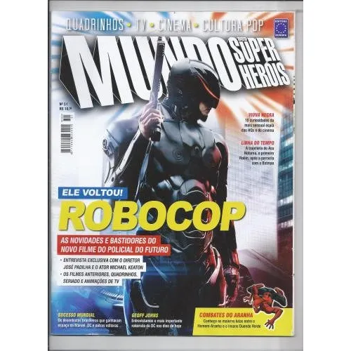 Revista Mundo Dos Super Heróis Número 51 Frete Incluso
