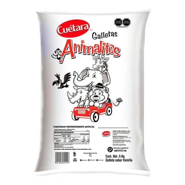 Galletas De Animalitos Cuetara 5kg