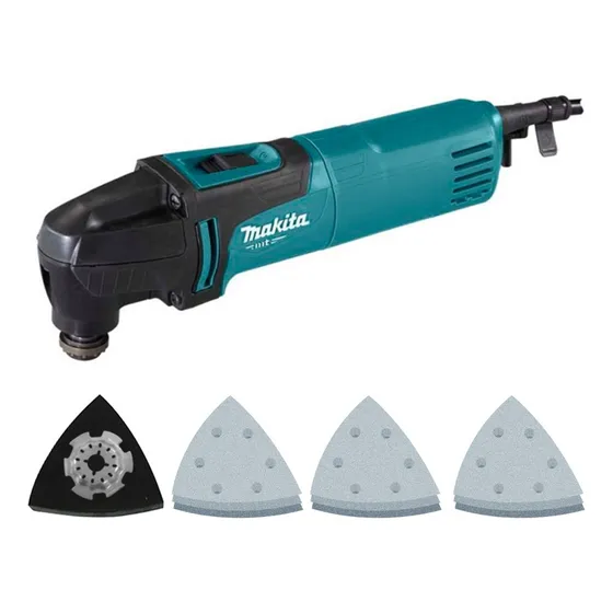 Multiherramienta Makita M9800bx1 Mt 200w Vel Variable + Acc.