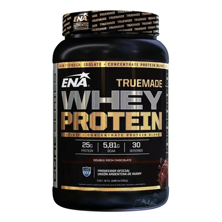 Proteína ENA Sport True Made en polvo sabor Chocolate x 930g