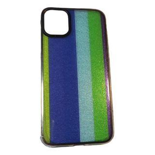 Funda Semirigida Delgada Traslucida Brillos Para iPhone 11 Funda Semirigida Delgada Traslucida Brillos Para iPhone 11