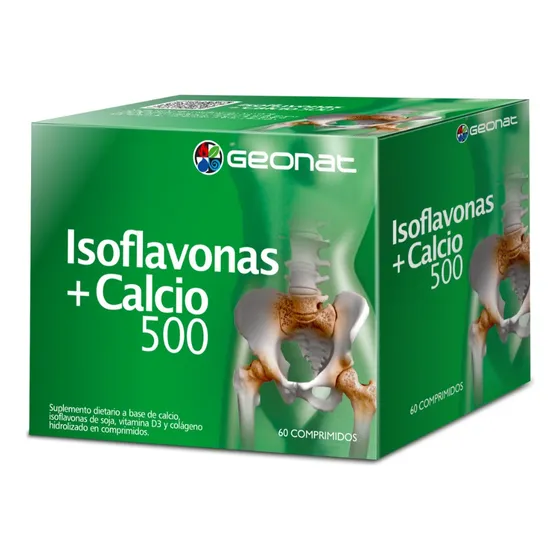 Geonat Isoflavonas + Calcio 500 60 Comprimidos