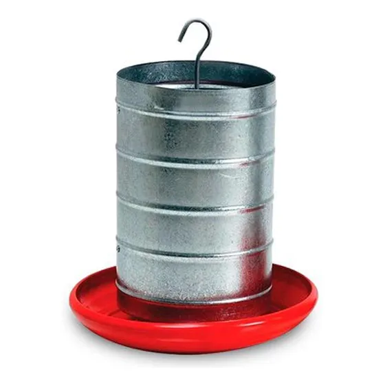 Comedouro Tubular Frango Galinha Aves Pintinho 15kg Granja Pet Solution