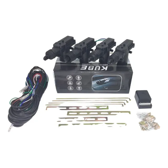 Pestillo Eléctrico Auto Kit 4 Puertas Universal
