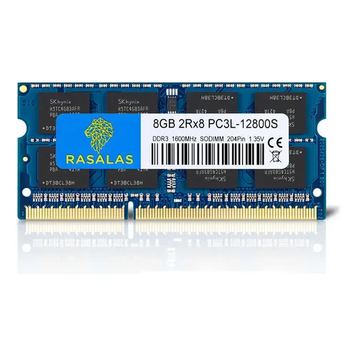 Memoria RAM Rasalas 8GB DDR3L 1600MHz SODIMM PC3L-12800 para
