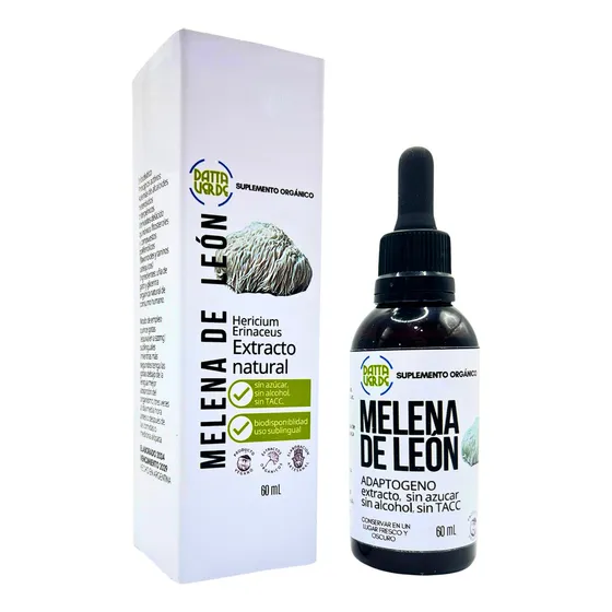 Extracto Hongo Melena De León 60ml Datta Verde