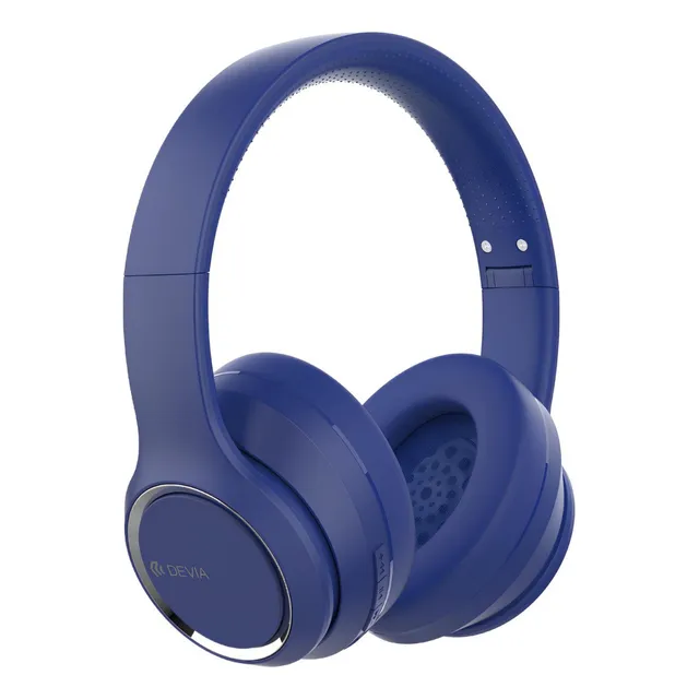 Auriculares Devia Kintone Wireless Headphones V2 - Cover Co Color Azul