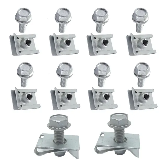 Parafuso Porca Painel Porta Console Parachoque Tempra Tipo