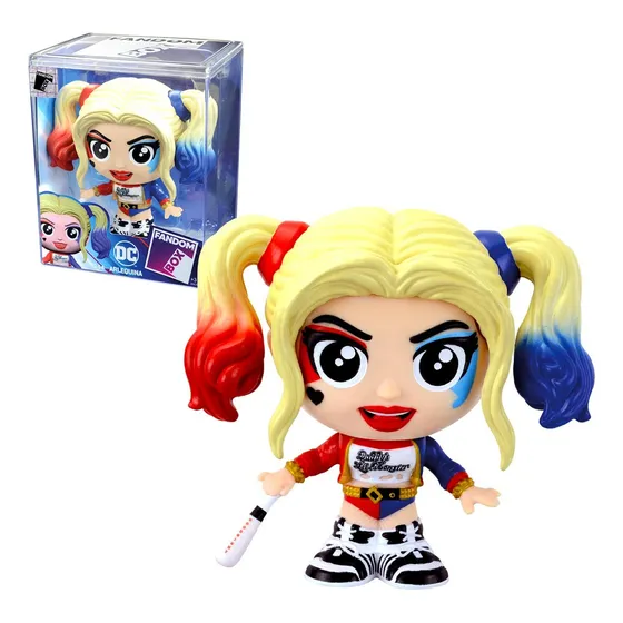 Boneca Arlequina Liga Da Justiça Dc Fandom Box 044 - Lider 