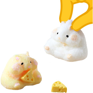 Juguetes Para Apretar Hámster Hamster Blando,2pzs Juguetes Para Apretar Hámster Hamster Blando,2pzs