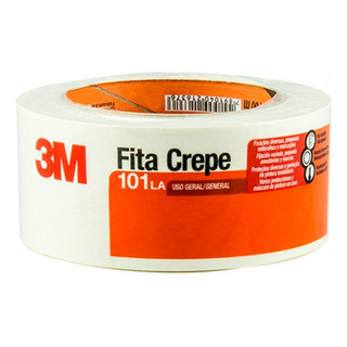 Fita Crepe 48mmx50 Metros 3m Uso Geral Fita Crepe 48mmx50 Metros 3m Uso Geral
