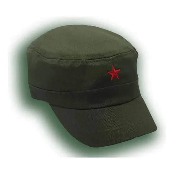 Gorras Visera Corta Verde Oliva Che Guevara Varios Colores 