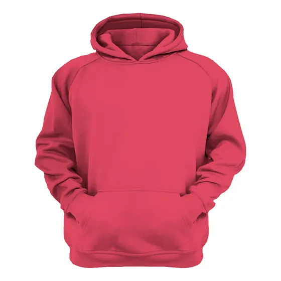 Polerón Barbie Fucsia Canguro Con Capucha Unisex Para Estampar Sublimación