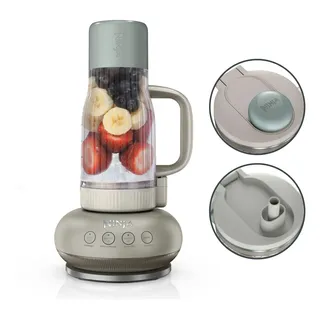 Liquidificador pessoal Ninja Blendboss DB351ST, 770 ml, hortelã