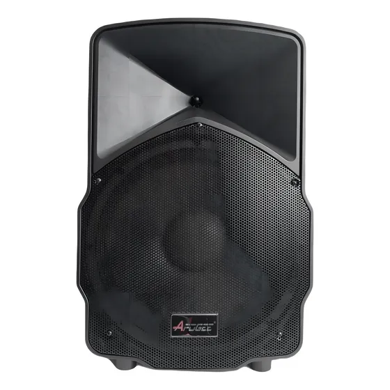 Bafle Apogee Bt 115 Activo Bluetooth Sync Estereo 300watts Color Negro