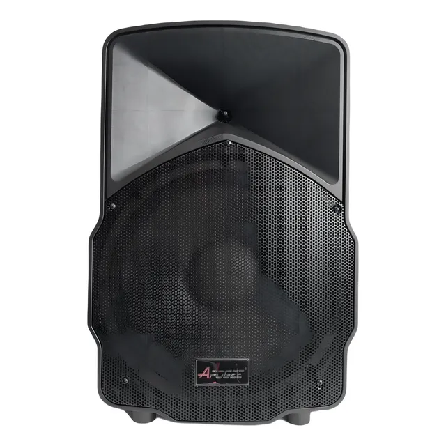 Bafle Apogee Bt 115 Activo Bluetooth Sync Estereo 300watts Color Negro