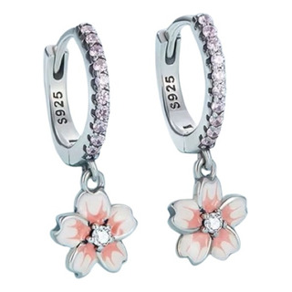 Aretes De Plata .925 En Forma De Flor - Elegancia Natural Aretes De Plata .925 En Forma De Flor - Elegancia Natural