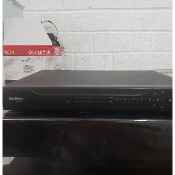 Carcaça E Cabos Dvr Intelbras 8 Canais Vd 8e 240 Bom Estado 