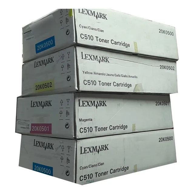 Toner Lexmark C510 Cyan, Magenta Y Yellow