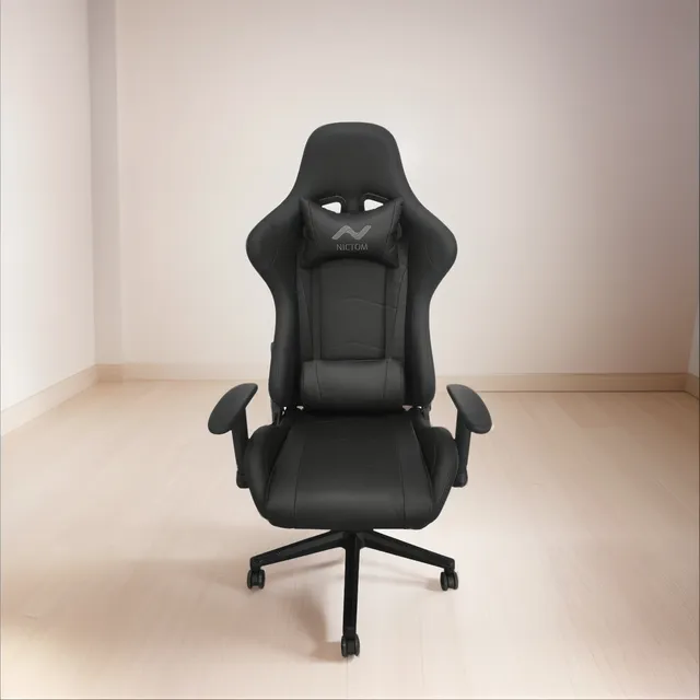 Silla Gamer Pc Ergonomica Sg02 Negro Nictom Reclinable 