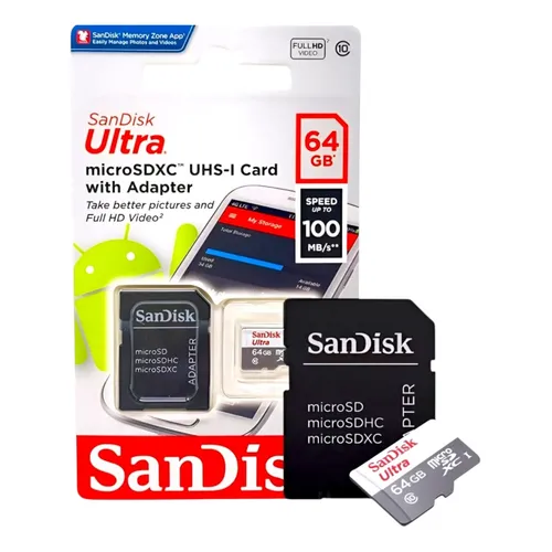 Cartão De Memória Sandisk Nintendo Switch Sdsqxao-256g-acdz2