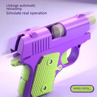 Pistola De Juguete 1911 Impresa En 3d, Azul Claro, Para Aliv Pistola De Juguete 1911 Impresa En 3d, Azul Claro, Para Aliv