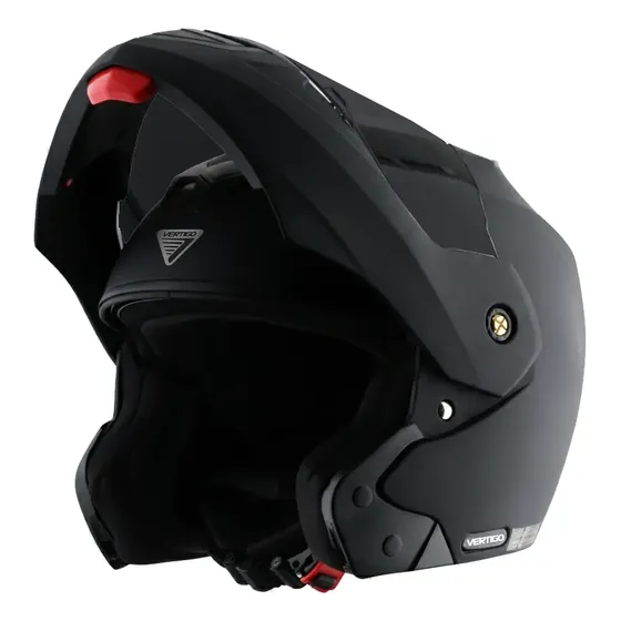 Casco Moto Rebatible Vertigo Crux Ventilaciones Visor Fume