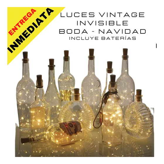 Luces Led Torta Fantasía Hadas Boda Vintage Fiesta Navidad