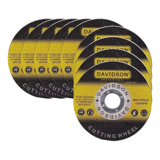 Discos Amoladora Corte 4 1/2 X 10 Pcs -  Electroimporta