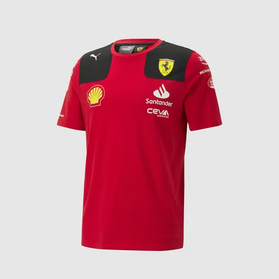 Polera Scuderia Ferrari F1 Rosso Corsa Carlos Sainz 55