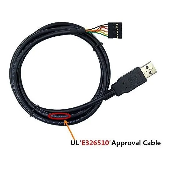 Usb Ttl Serial 3.3v Uart Cable Convertidor Chip Ftdi 6