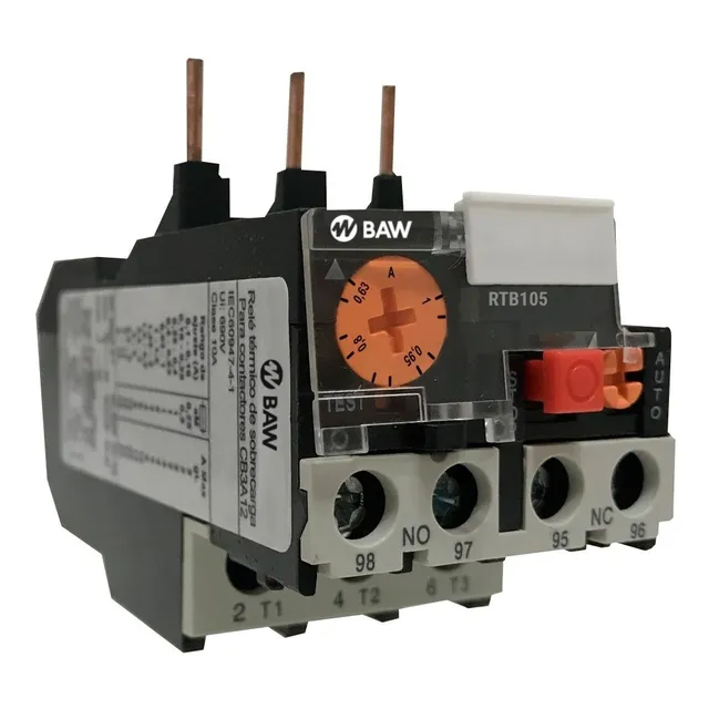 Relevo Termico Tripolar Elegir Regulacion 0,6 A 4 Amp Baw