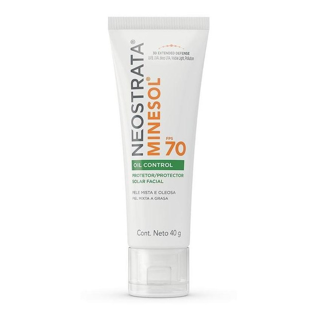Protetor Solar Fps70 Minesol Oil Control 40g Neostrata Sem Cor