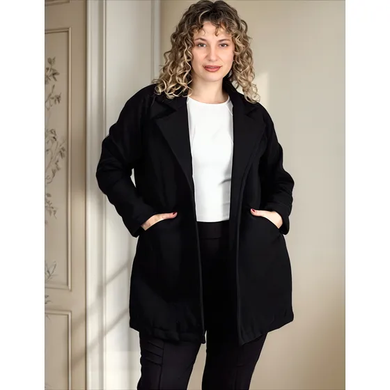 Saco Paño Mujer Onara Iris Invierno Abrigo Talle Grande