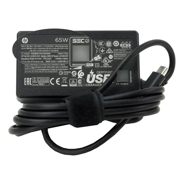 Cargador Hp 65w Usb-c Laptop/elitebook (l67440-001)